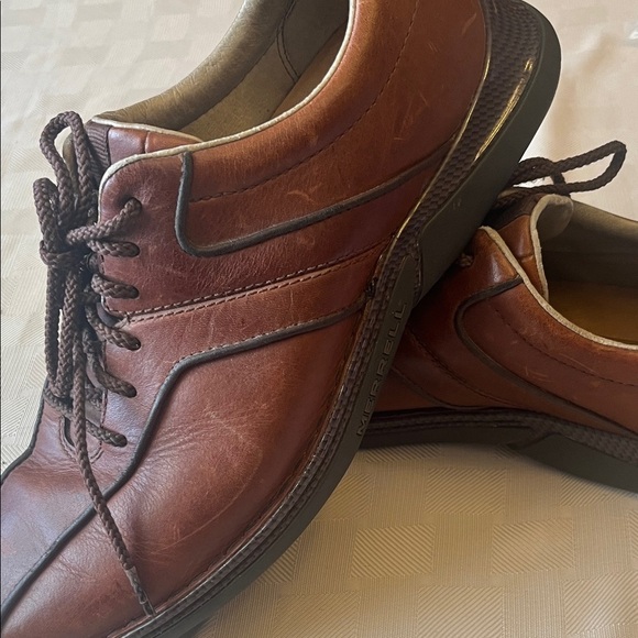 Merrell Brown Leather Oxfords size 12 main image 9